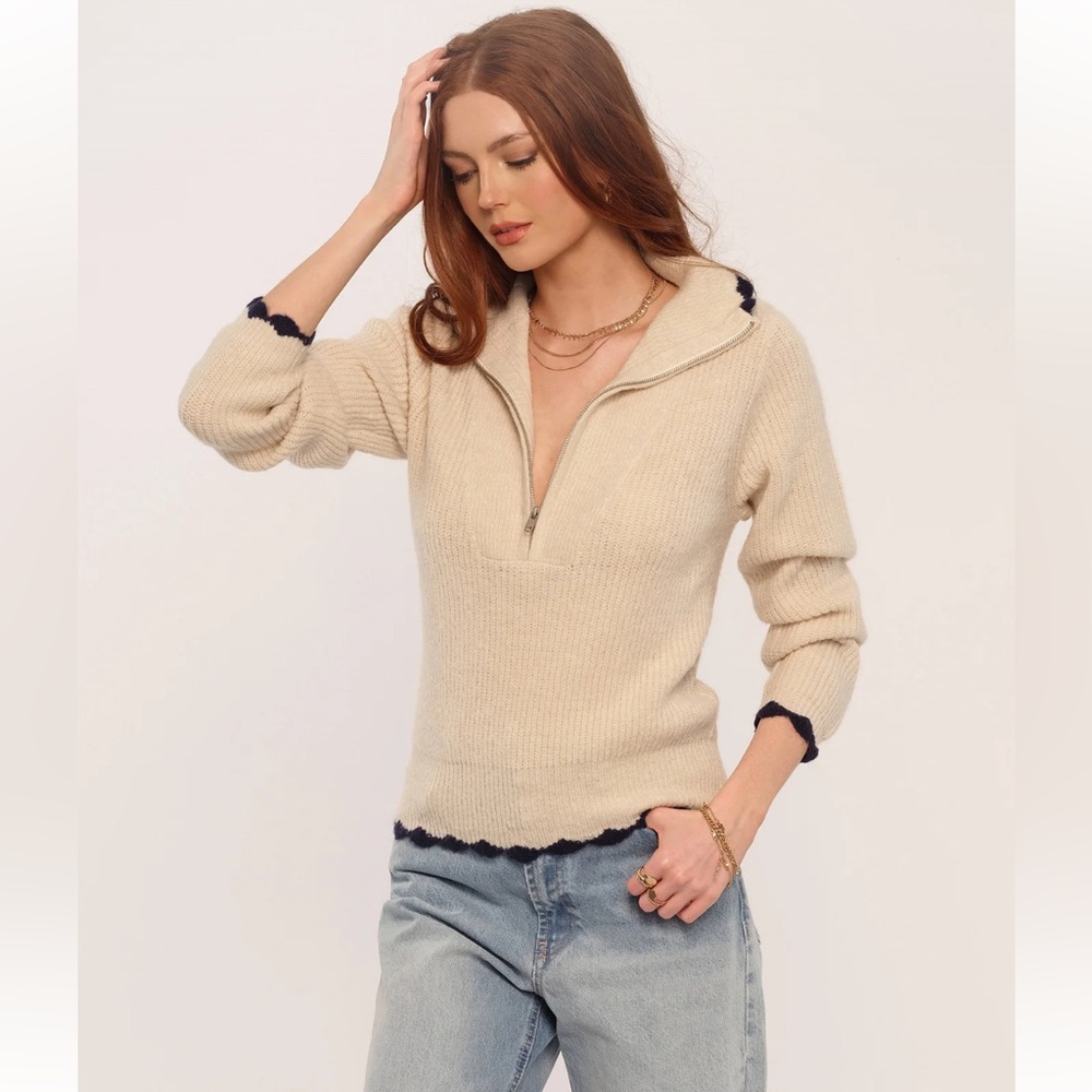 Heartloom Michi Sweater in Ivory